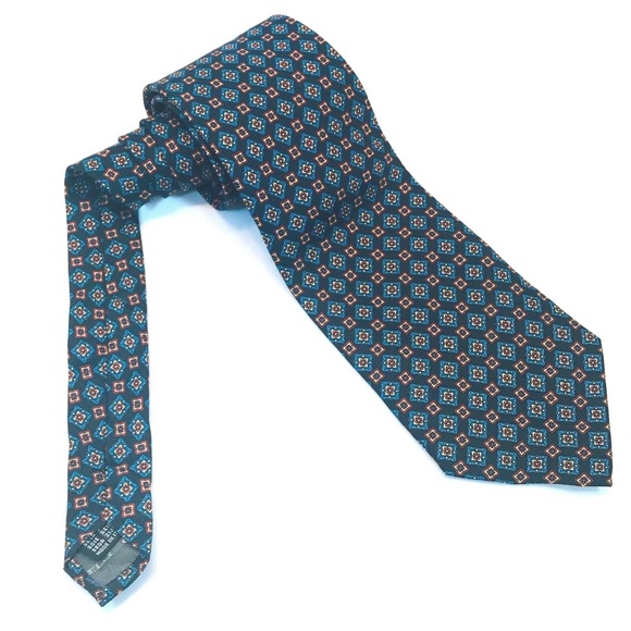 Giorgio Redaelli Mens Tie Necktie 100% Silk - Picture 8 of 10